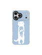 Little Comfort – Blue Sky Iridescent Mirror Case