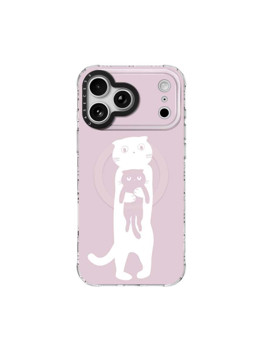 Little Comfort – Pink Cloud Iridescent Mirror Case