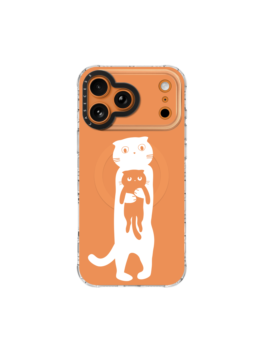 Little Comfort – Apricot Sun Iridescent Mirror Case