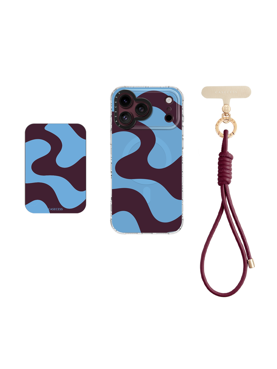 Cocoa Current Cardholder Stand Set 3-Piece