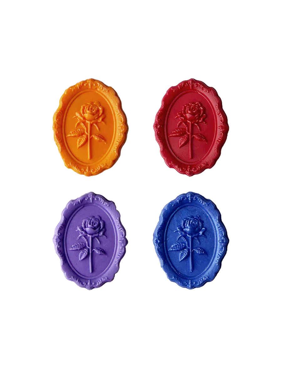 Rosa Rhapsody Wax Seal