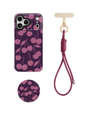 Velvet Cherries – Mauve Wrist Carry Set 3-Piece
