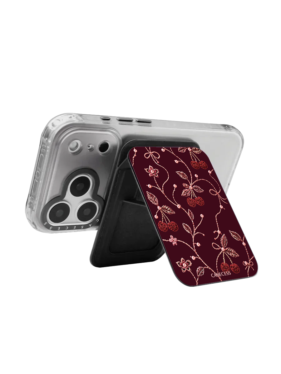 Velvet Nocturne Cardholder Stand  MagSafe Compatible
