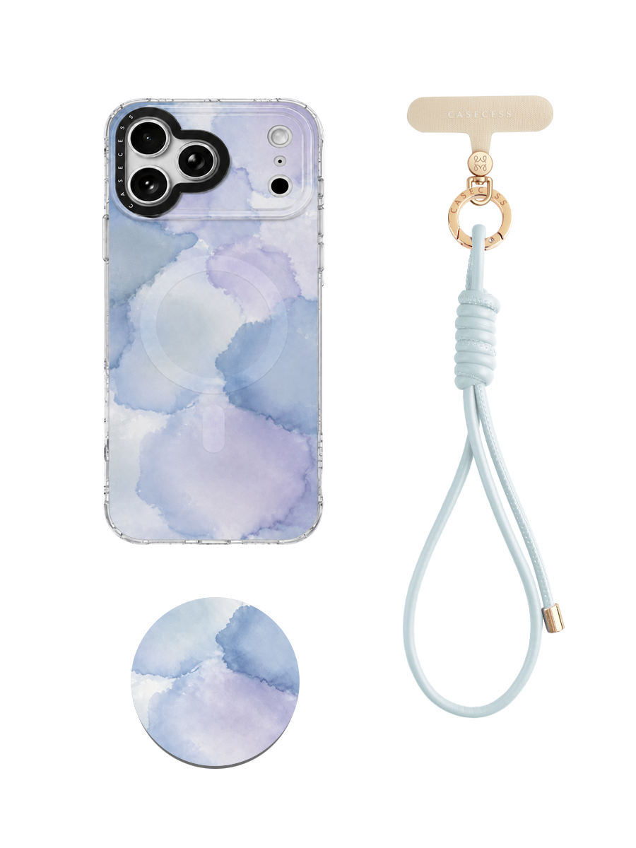 Lavender Frost Wrist Carry Set 3-Piece