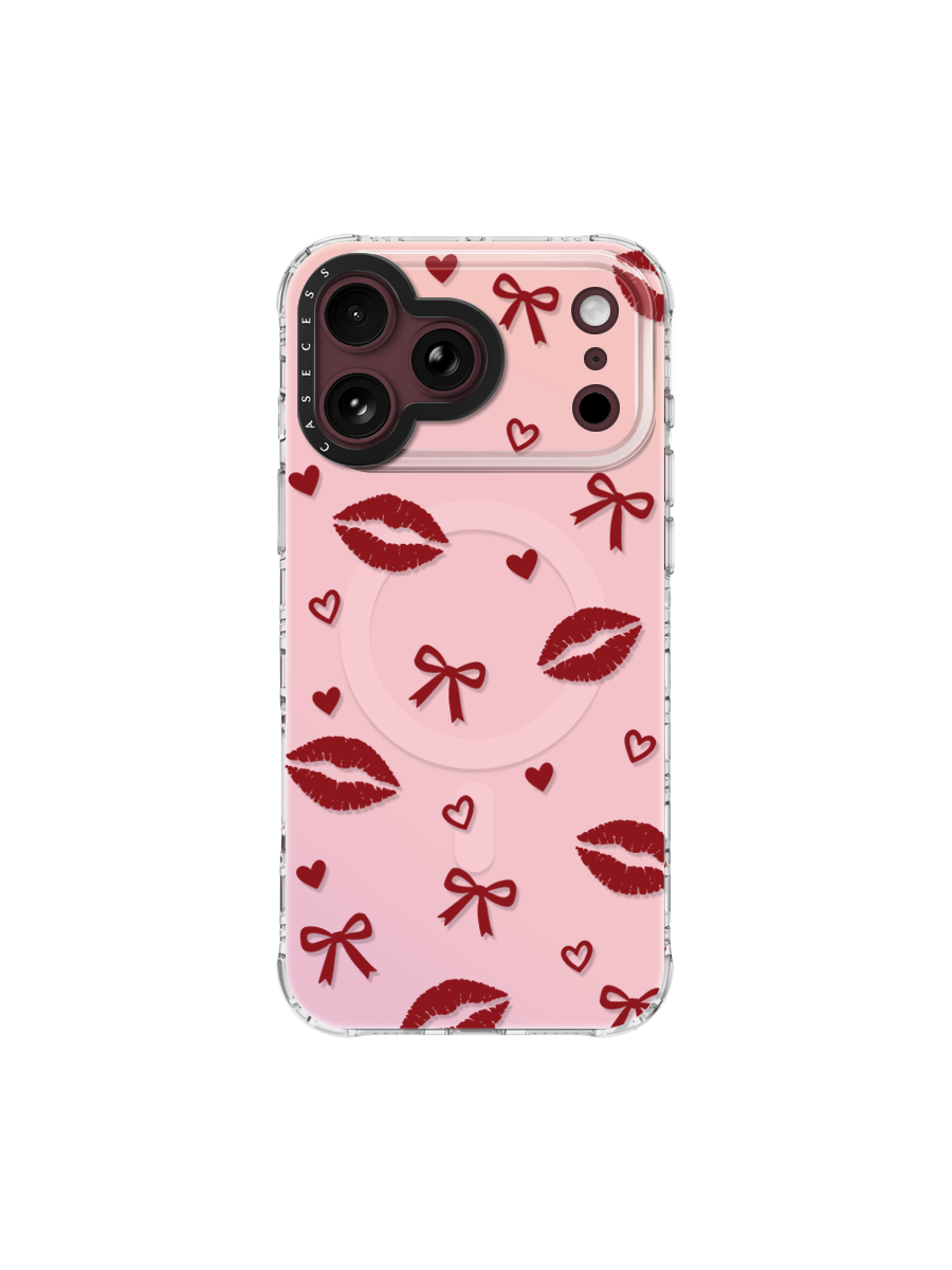 Kiss & Bow – Blush Pink