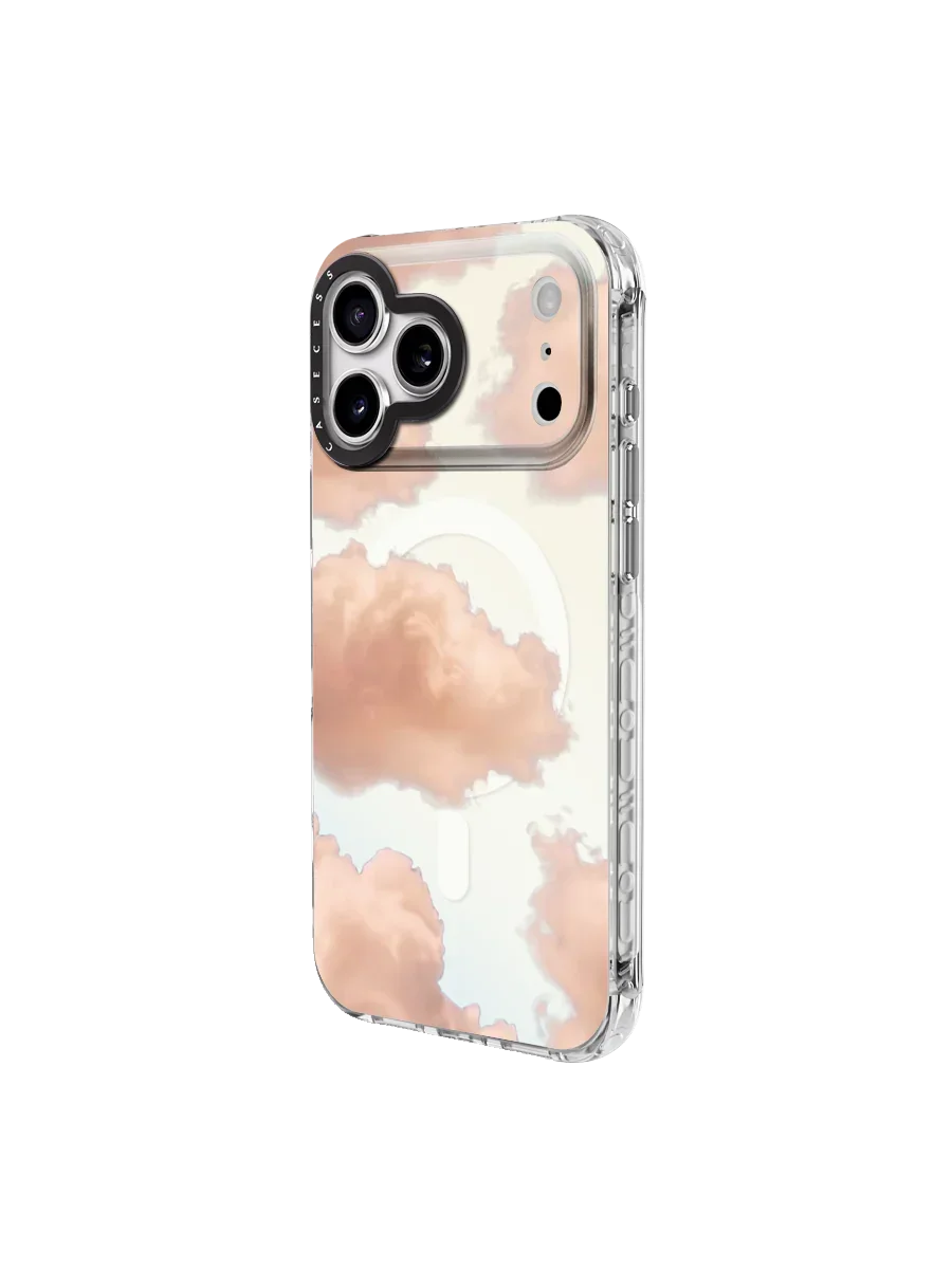 Cloud Blush Iridescent Case – MagSafe Compatible 