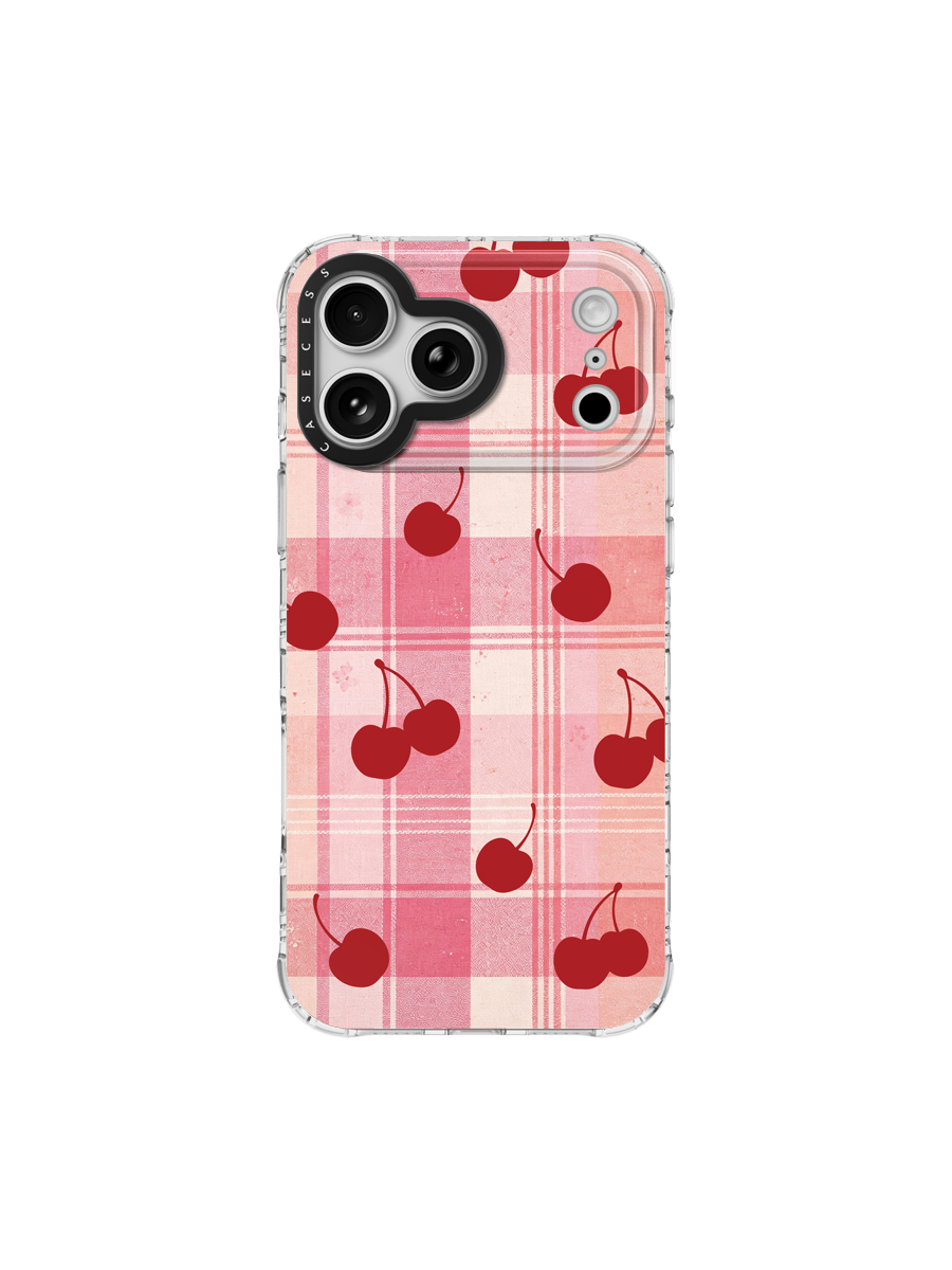 Cherry Picnic – Blush Iridescent Case MagSafe Compatible 