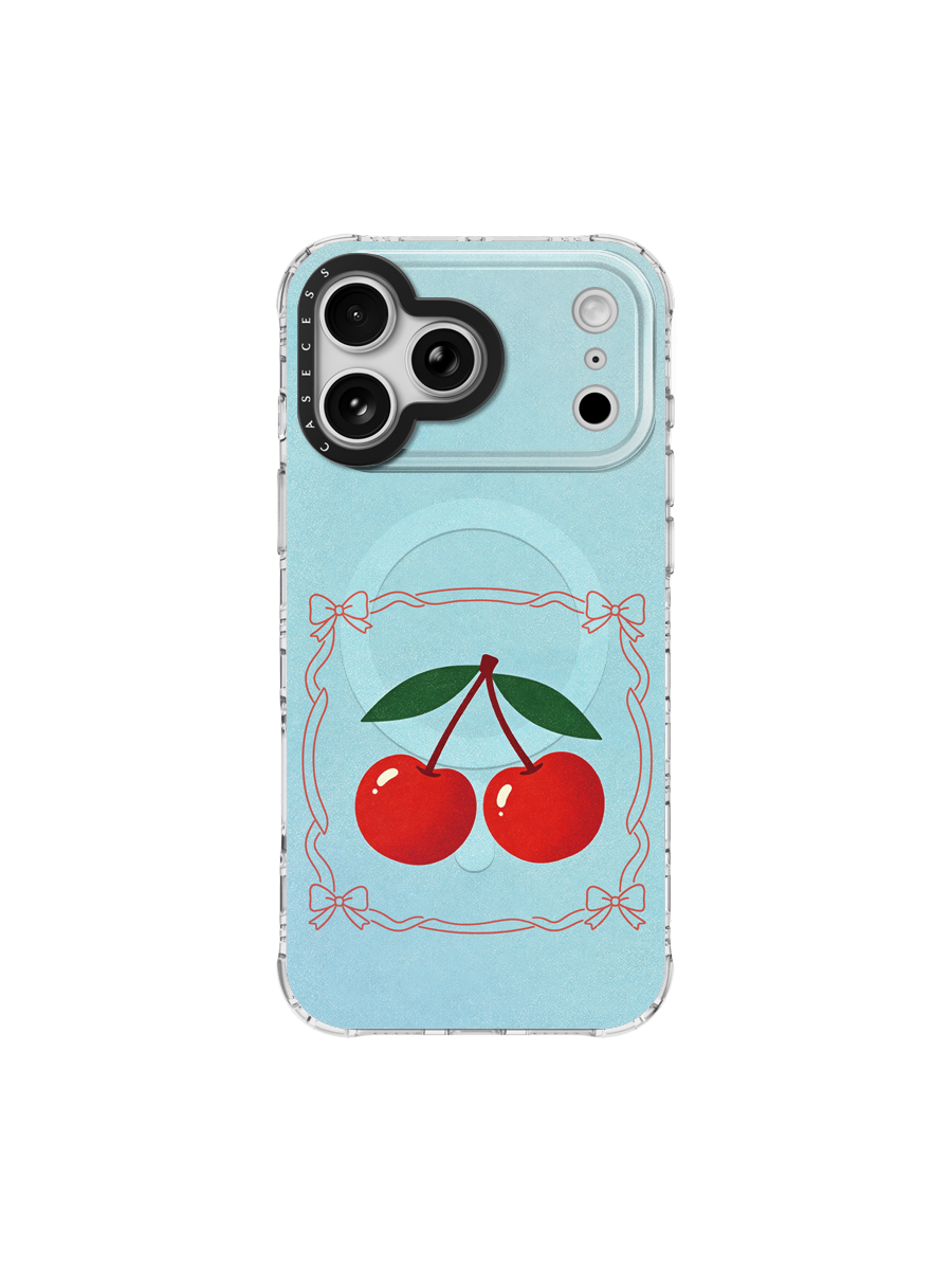 Cherry Keepsake – Sky Iridescent Case MagSafe Compatible 