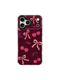 Cherry Bow Reverie – Burgundy