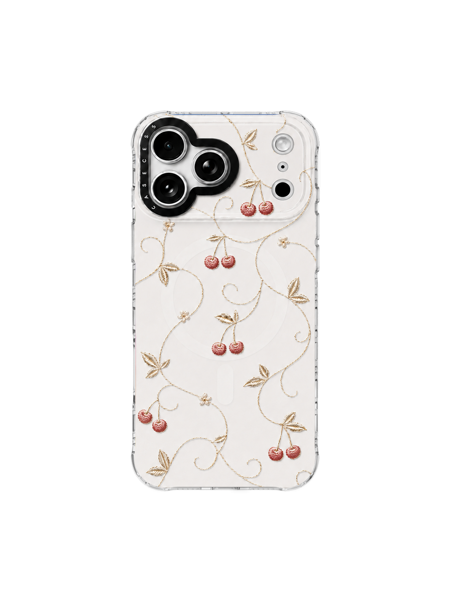 Gilded Rosé Vine Iridescent&nbsp;Mirror&nbsp;Case