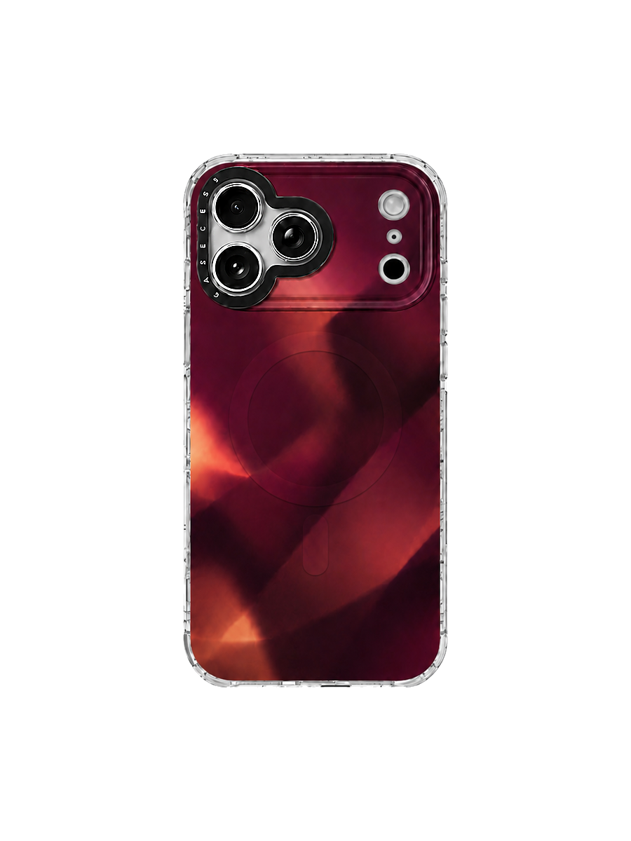 Merlot Shadow Iridescent Mirror Case MagSafe Compatible 