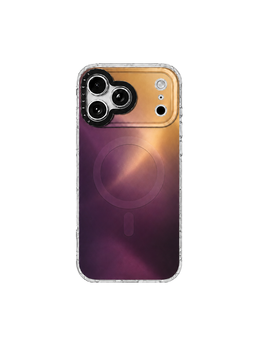 Plum Dusk Iridescent Mirror Case MagSafe Compatible 