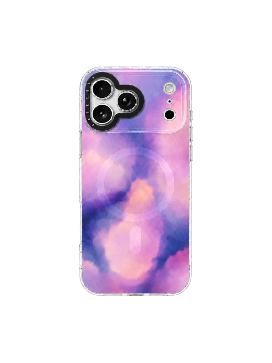 Grape Blush Iridescent Mirror Case MagSafe Compatible 