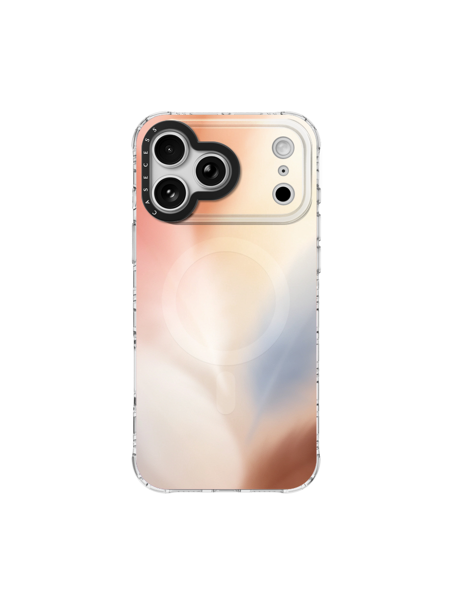 Quiet Radiance-Iridescent Mirror Case