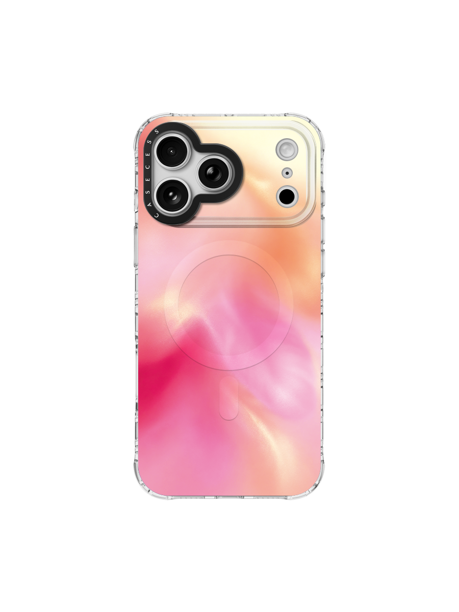 Blushed Halo Iridescent Mirror Case MagSafe Compatible 