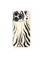 Bare Stripes – Mocha Iridescent Mirror Case MagSafe Compatible 