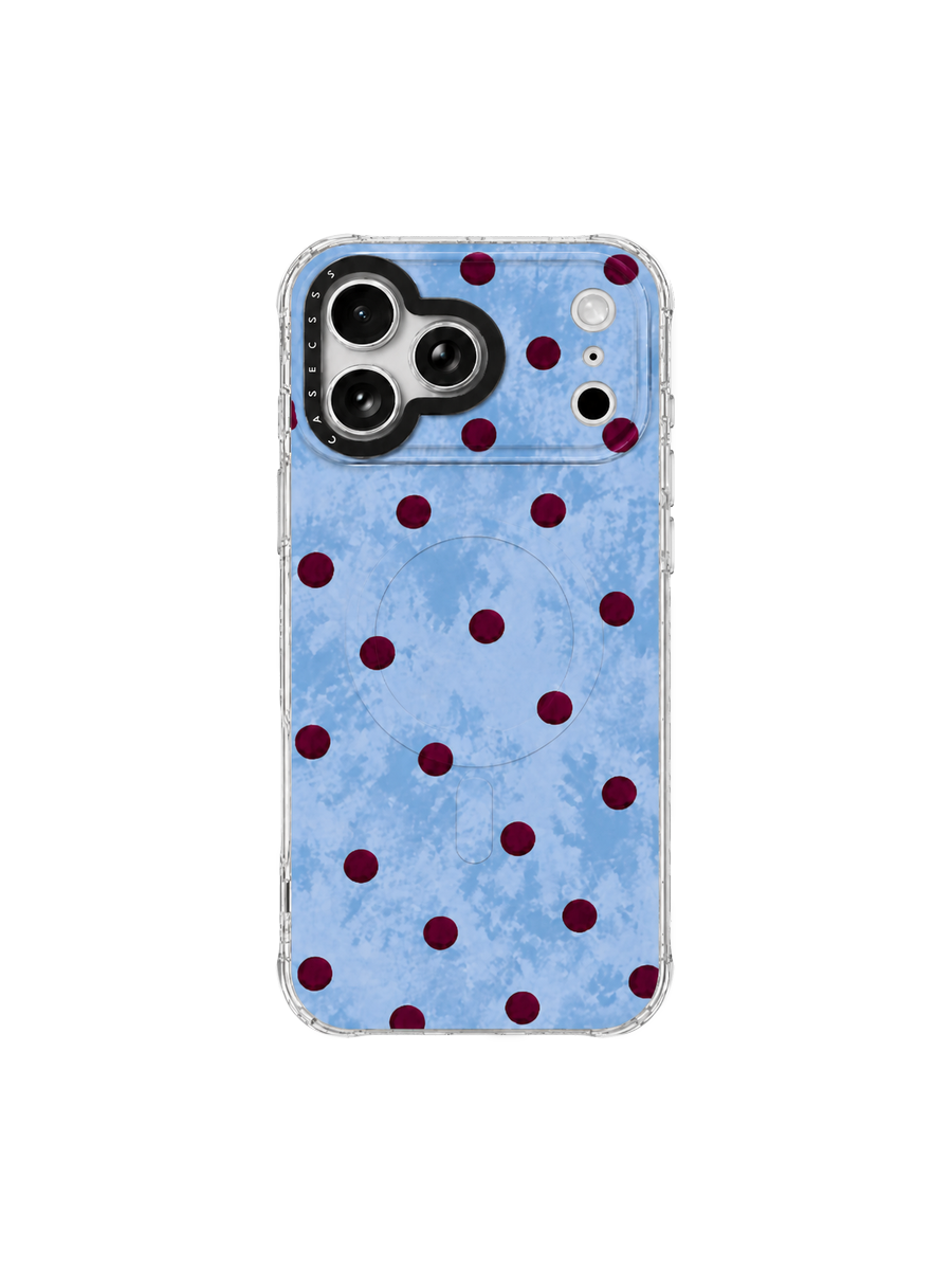 Ripened Dots Iridescent Mirror Case