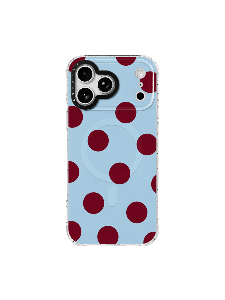 Blue at Ease Iridescent Mirror Case