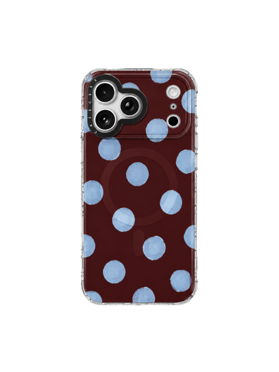 Full Merlot Iridescent Mirror Case MagSafe Compatible 