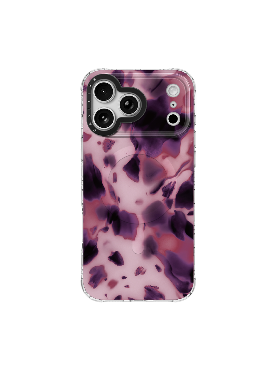 Plum Splash Iridescent Case MagSafe Compatible 