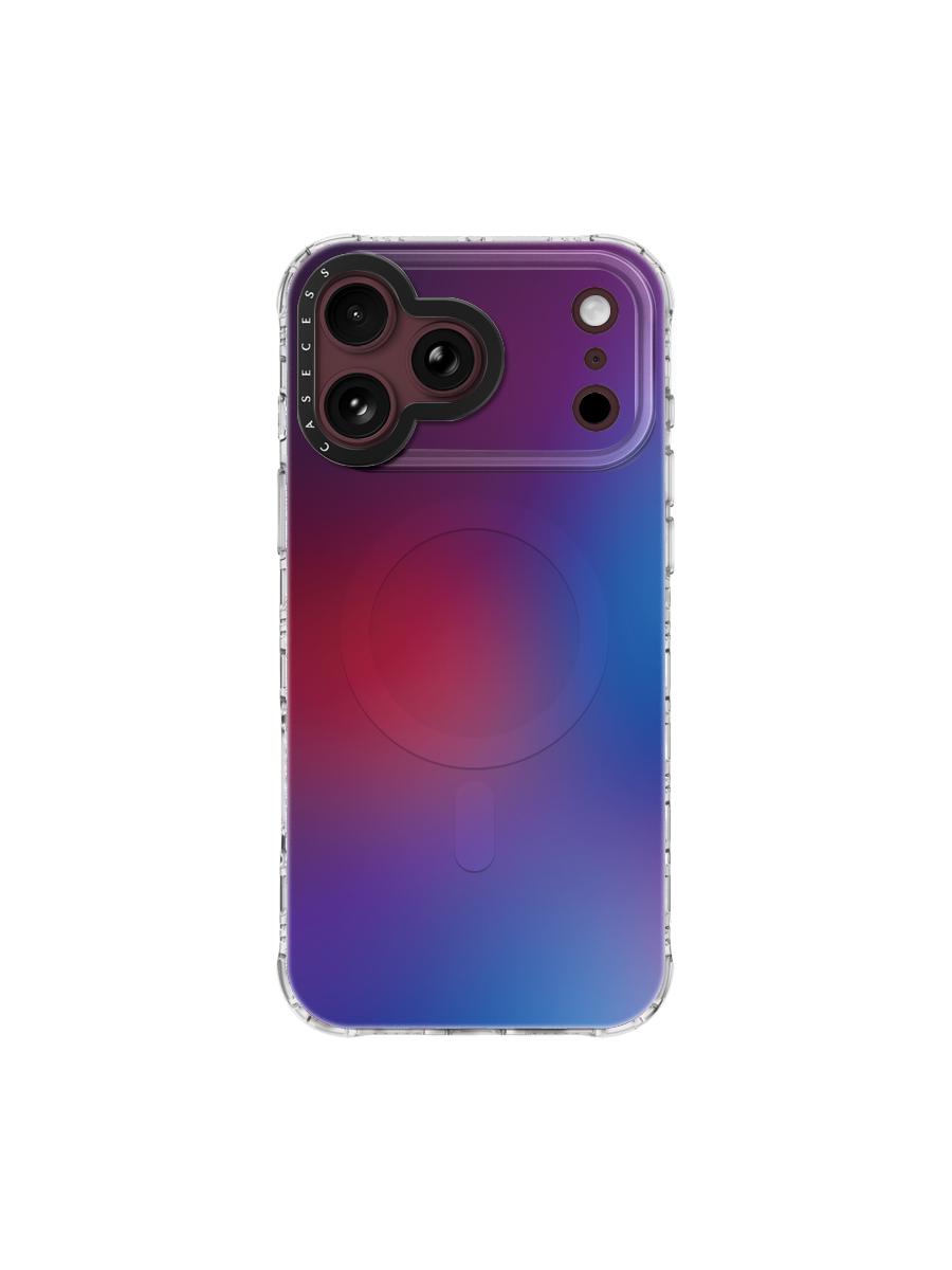  Retro Voltage Iridescent Mirror Case MagSafe Compatible 