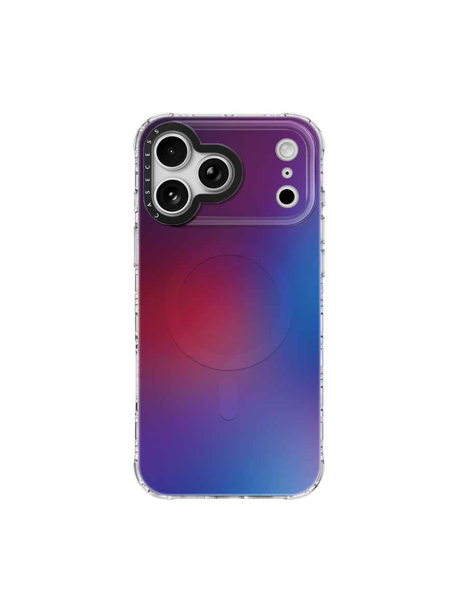  Retro Voltage Iridescent Mirror Case MagSafe Compatible 