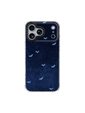 Bat Nocturne – Midnight Blue Iridescent Mirror Case – MagSafe Compatible