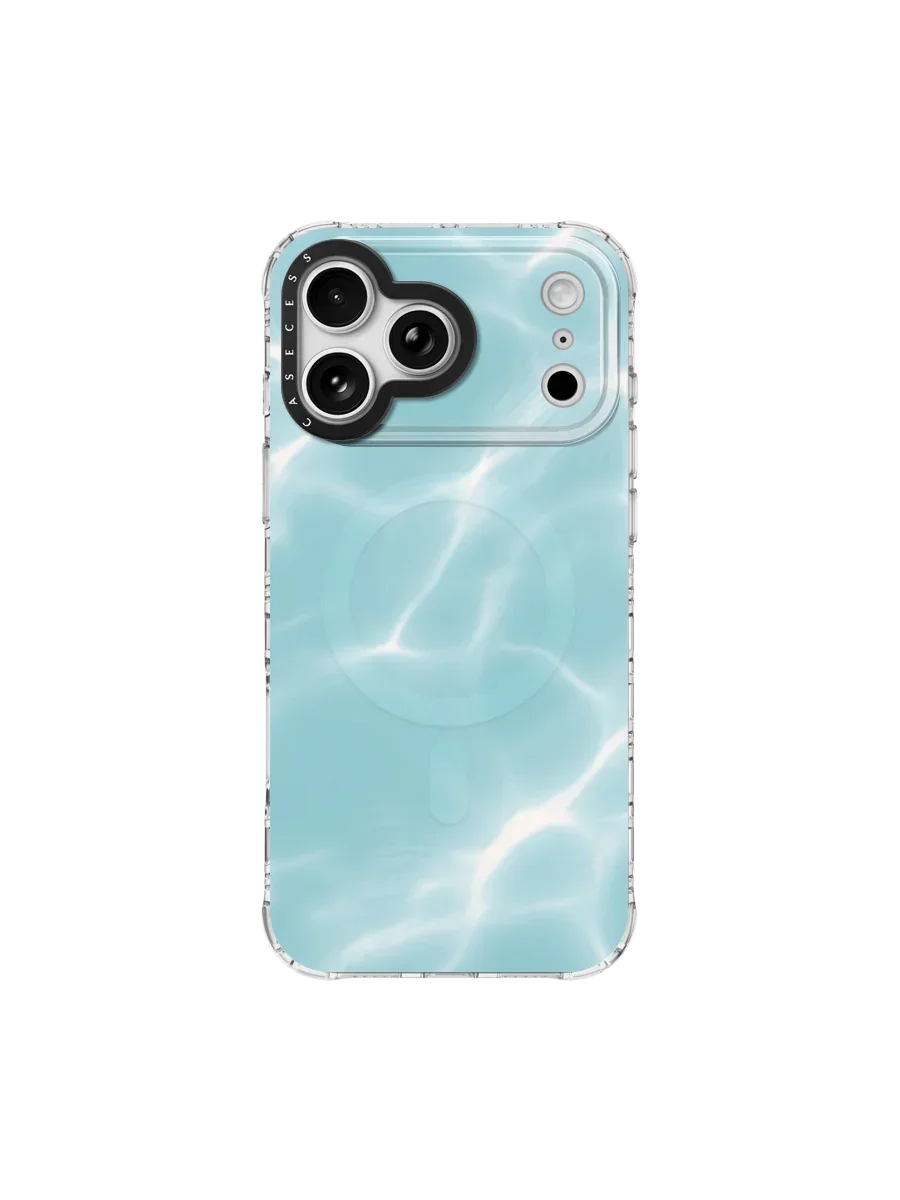 Stillwater Glow Iridescent Mirror iPhone Case – MagSafe Compatible