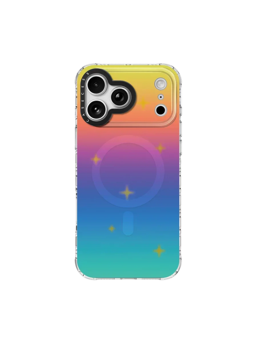 Sunset Spectrum Iridescent iPhone Case – MagSafe Compatible