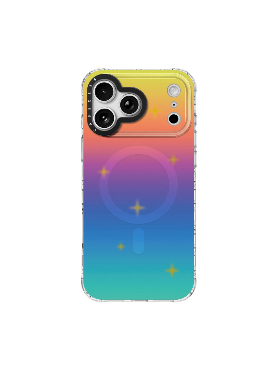 Sunset Spectrum Iridescent iPhone Case – MagSafe Compatible