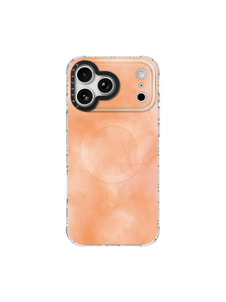 Apricot Mist Iridescent Mirror iPhone case – MagSafe Compatible