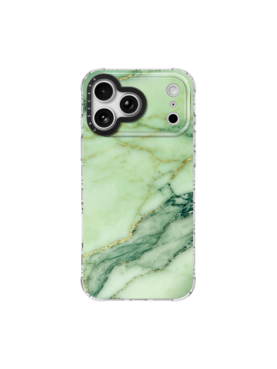 Jade Veil Glitter Print case – MagSafe Compatible