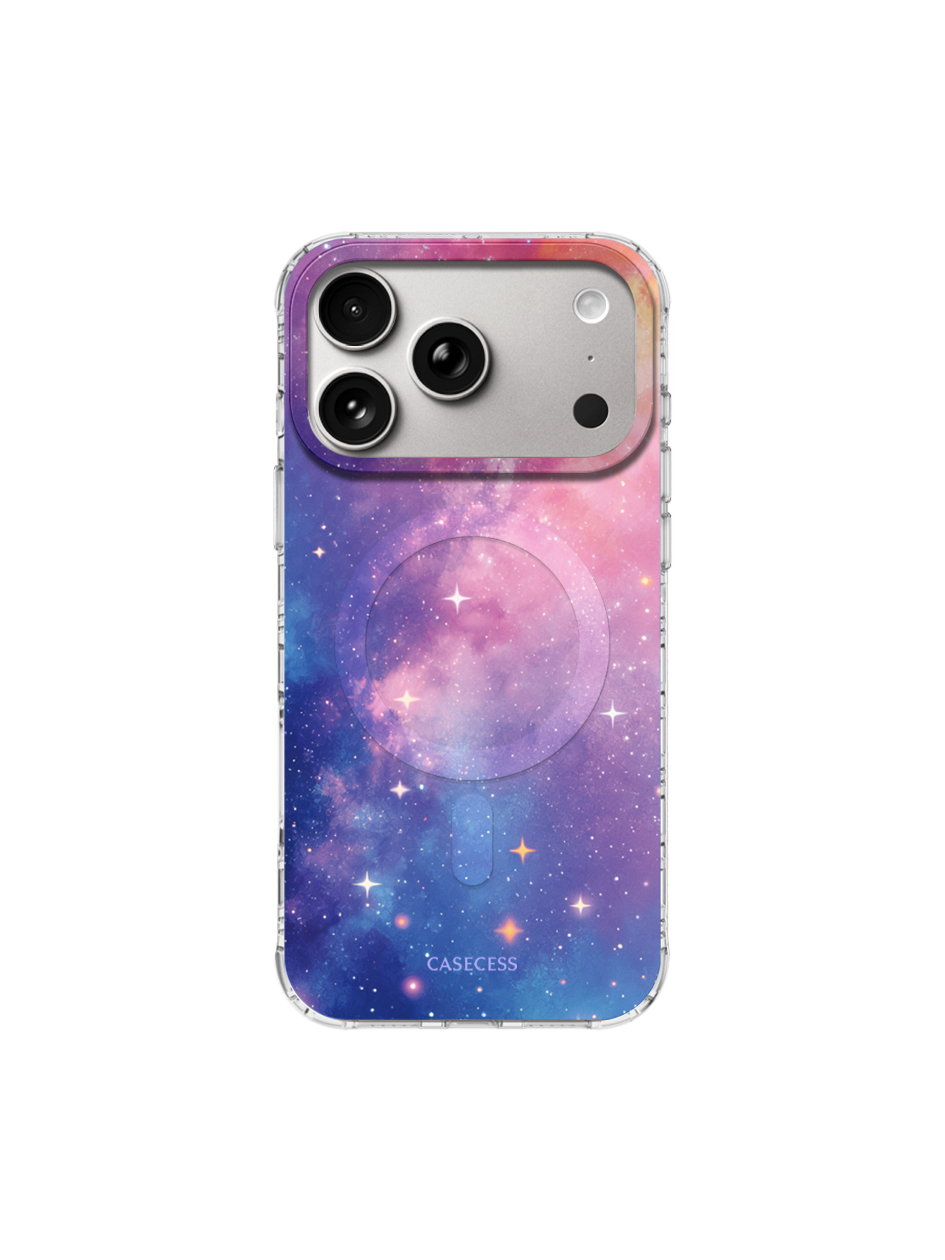 Twilight Nebula Iridescent Mirror Case – MagSafe Compatible