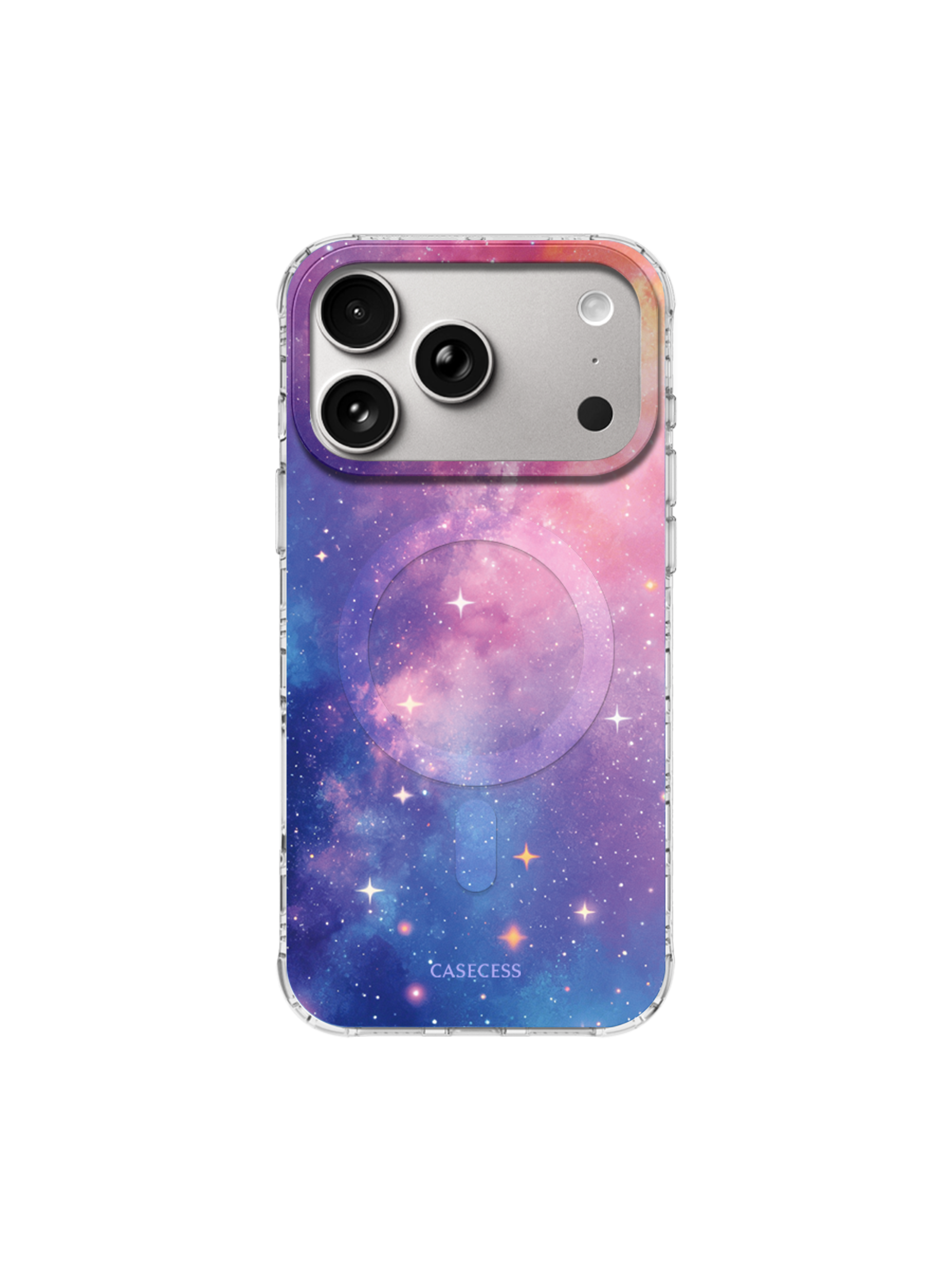 Twilight Nebula Iridescent Mirror Case – MagSafe Compatible