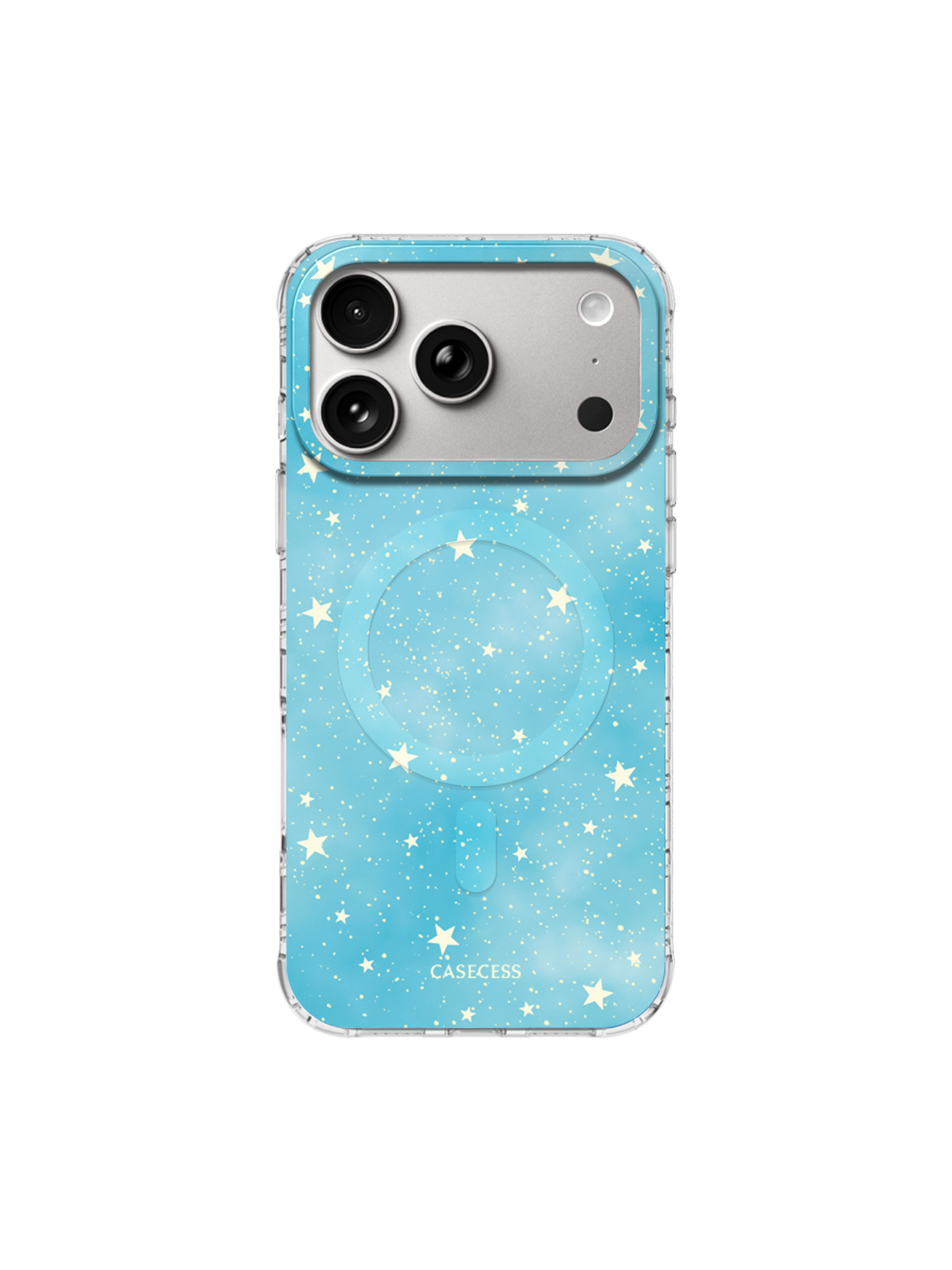 Starry Pool Iridescent Mirror Case – MagSafe Compatible