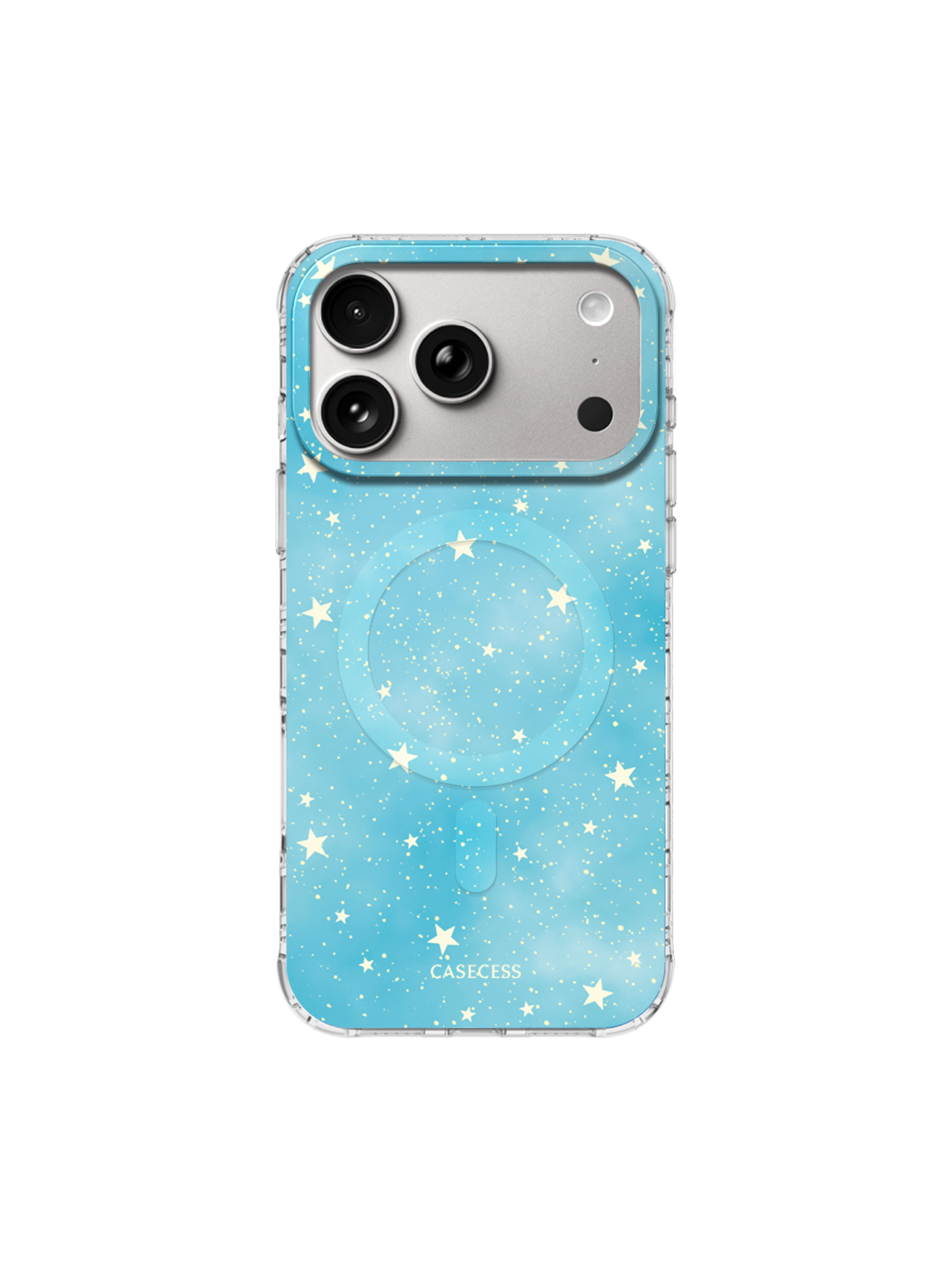 Starry Pool Iridescent Mirror Case – MagSafe Compatible