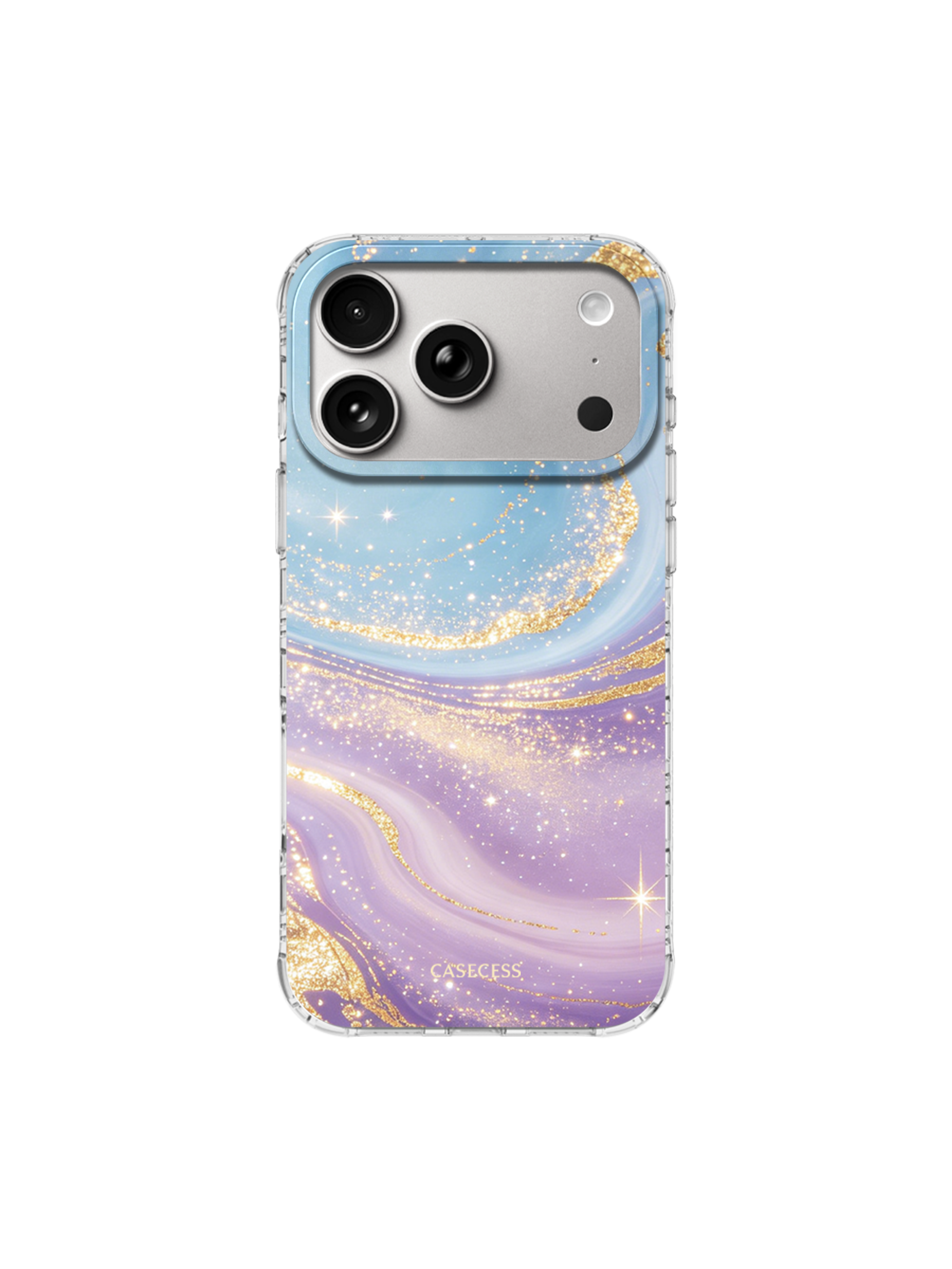 Moonveil Current Glitter Print case  – MagSafe Compatible