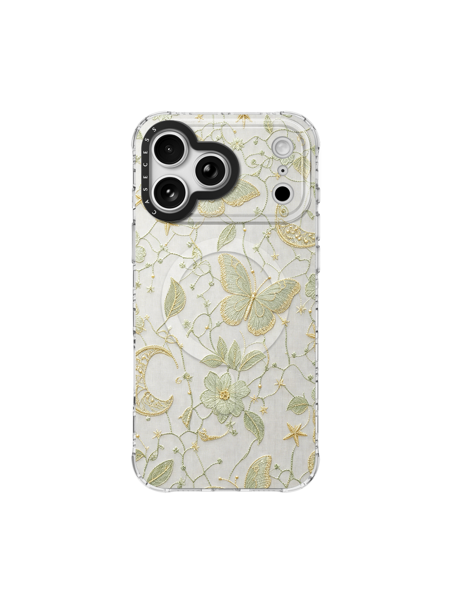 Moonvine Butterfly Mirror iPhone Case – MagSafe Compatible