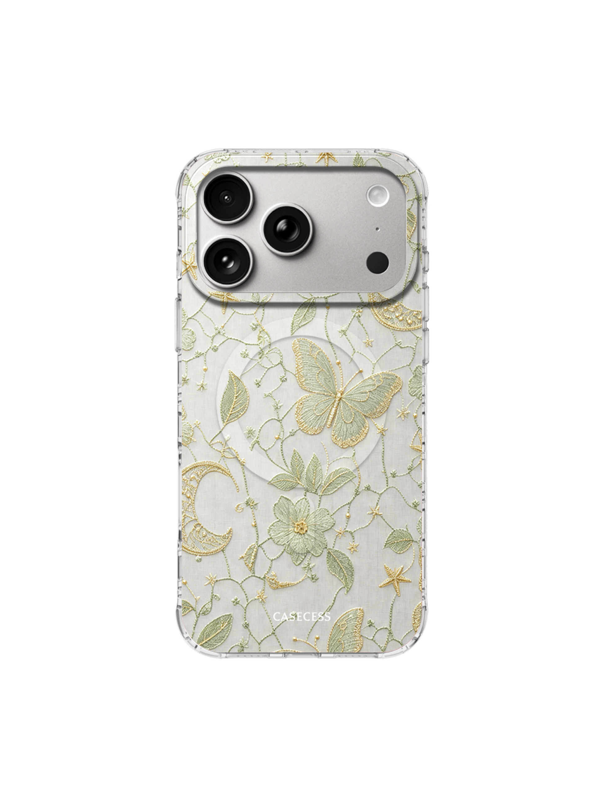 Moonvine Butterfly Mirror iPhone Case – MagSafe Compatible