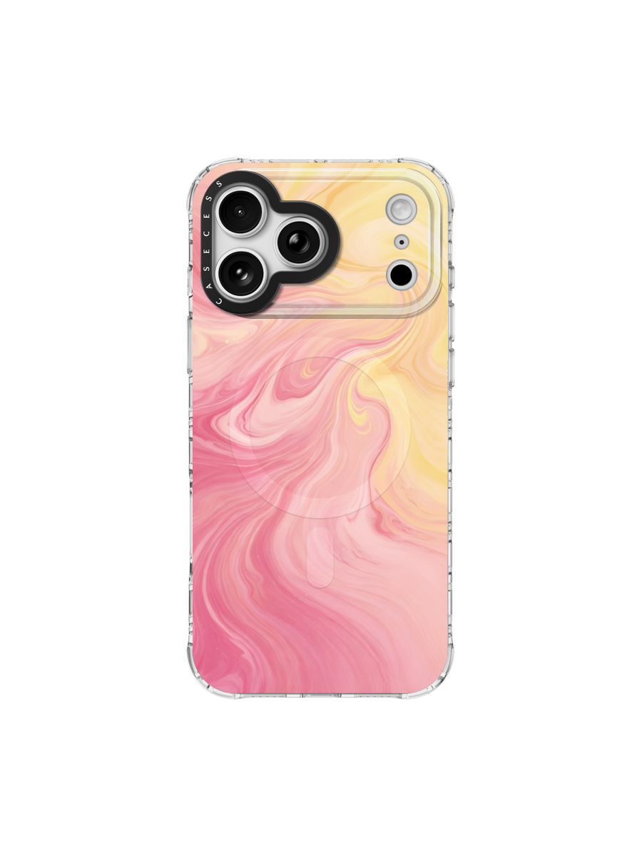 Sunset Sorbet Iridescent Mirror Case MagSafe Compatible 