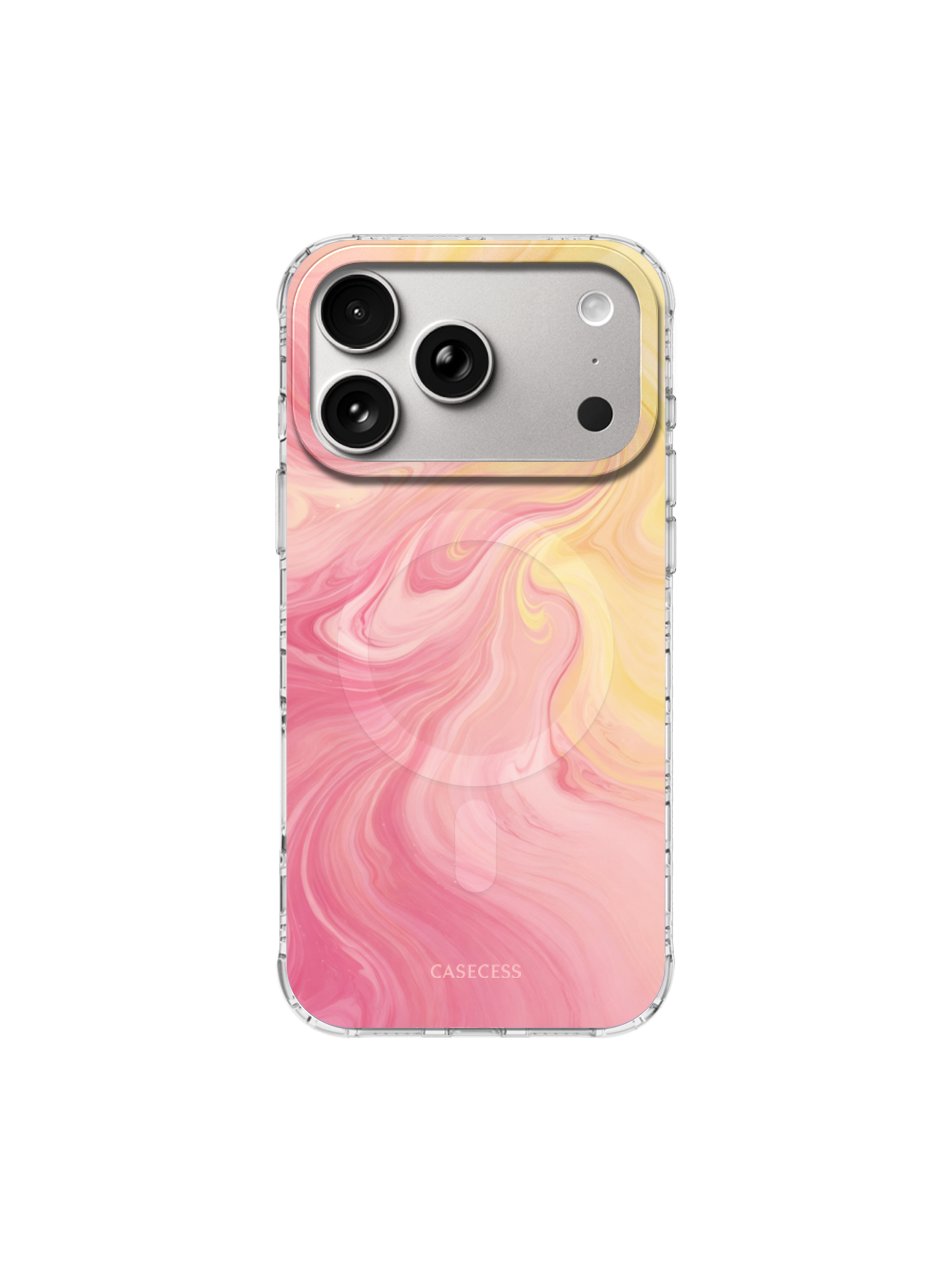 Sunset Sorbet Iridescent Mirror Case MagSafe Compatible 