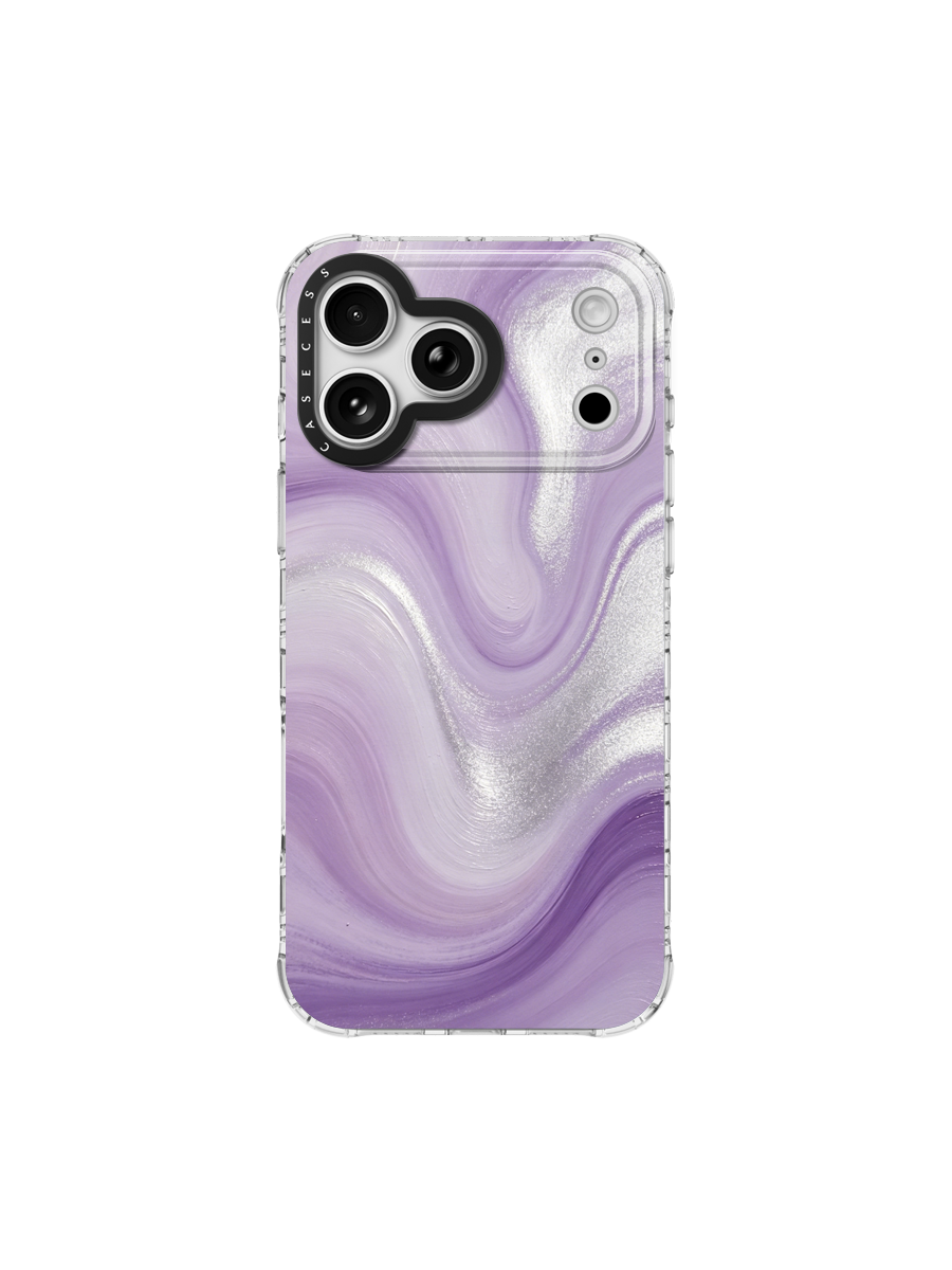 Lavender Moon Iridescent Mirror Case MagSafe Compatible 
