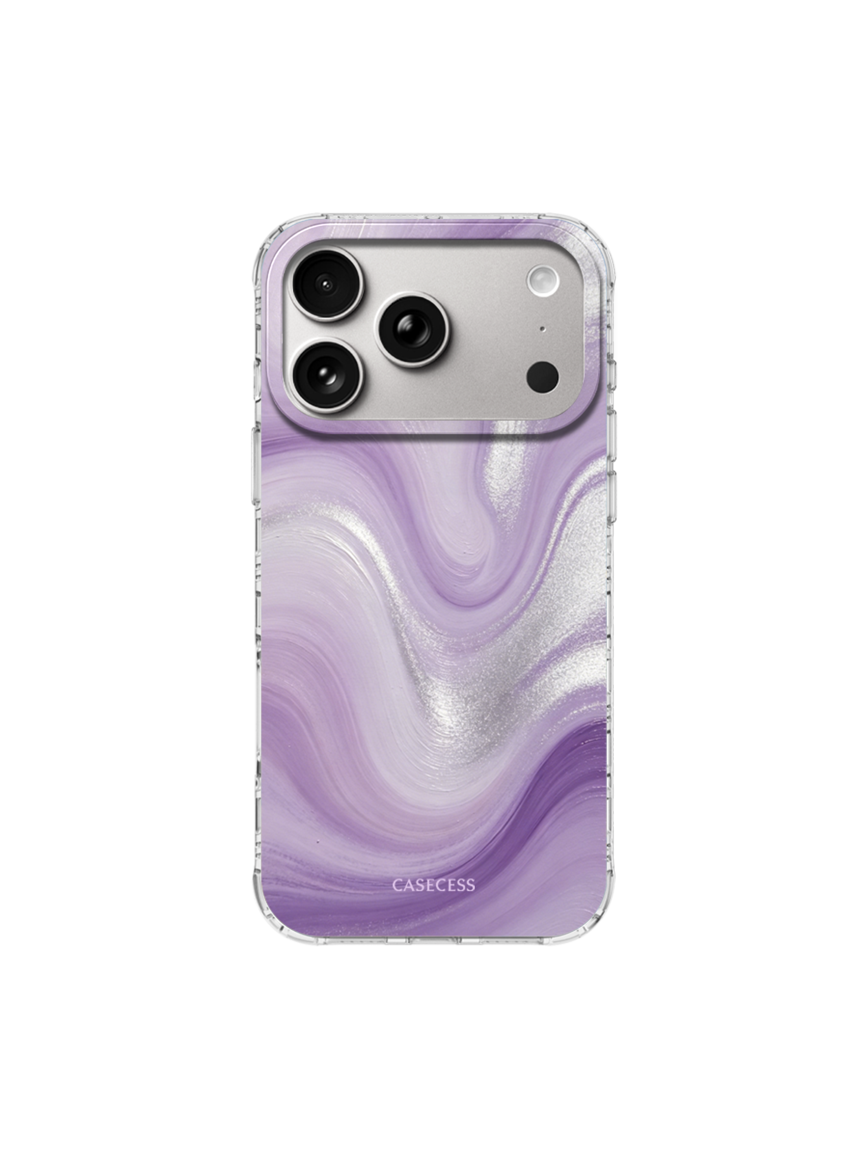 Lavender Moon Iridescent Mirror Case MagSafe Compatible 