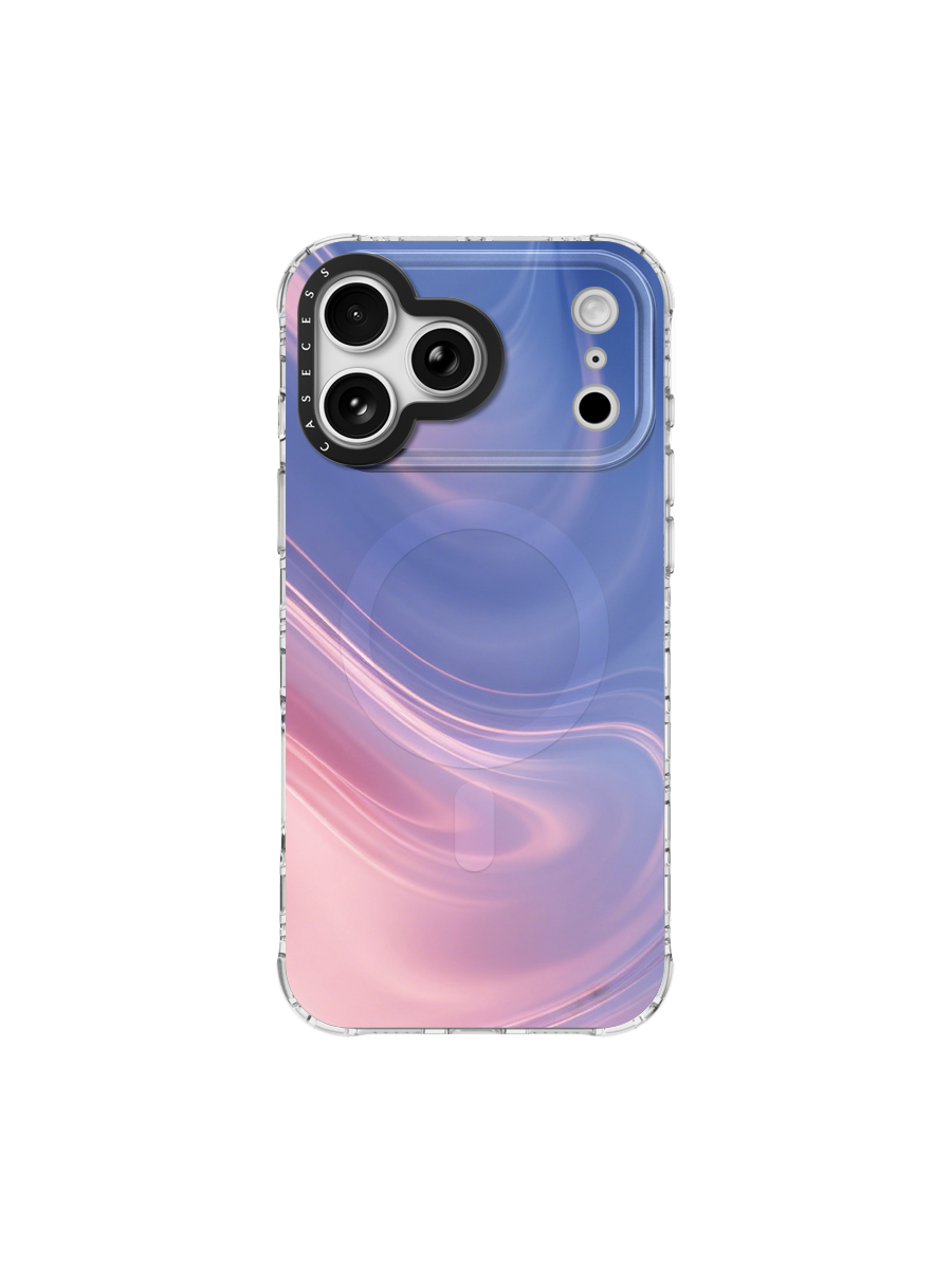 Twilight Veil Iridescent Mirror Case MagSafe Compatible 