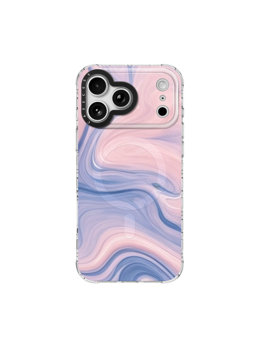 Moonflow Marble Iridescent Mirror Case MagSafe Compatible 