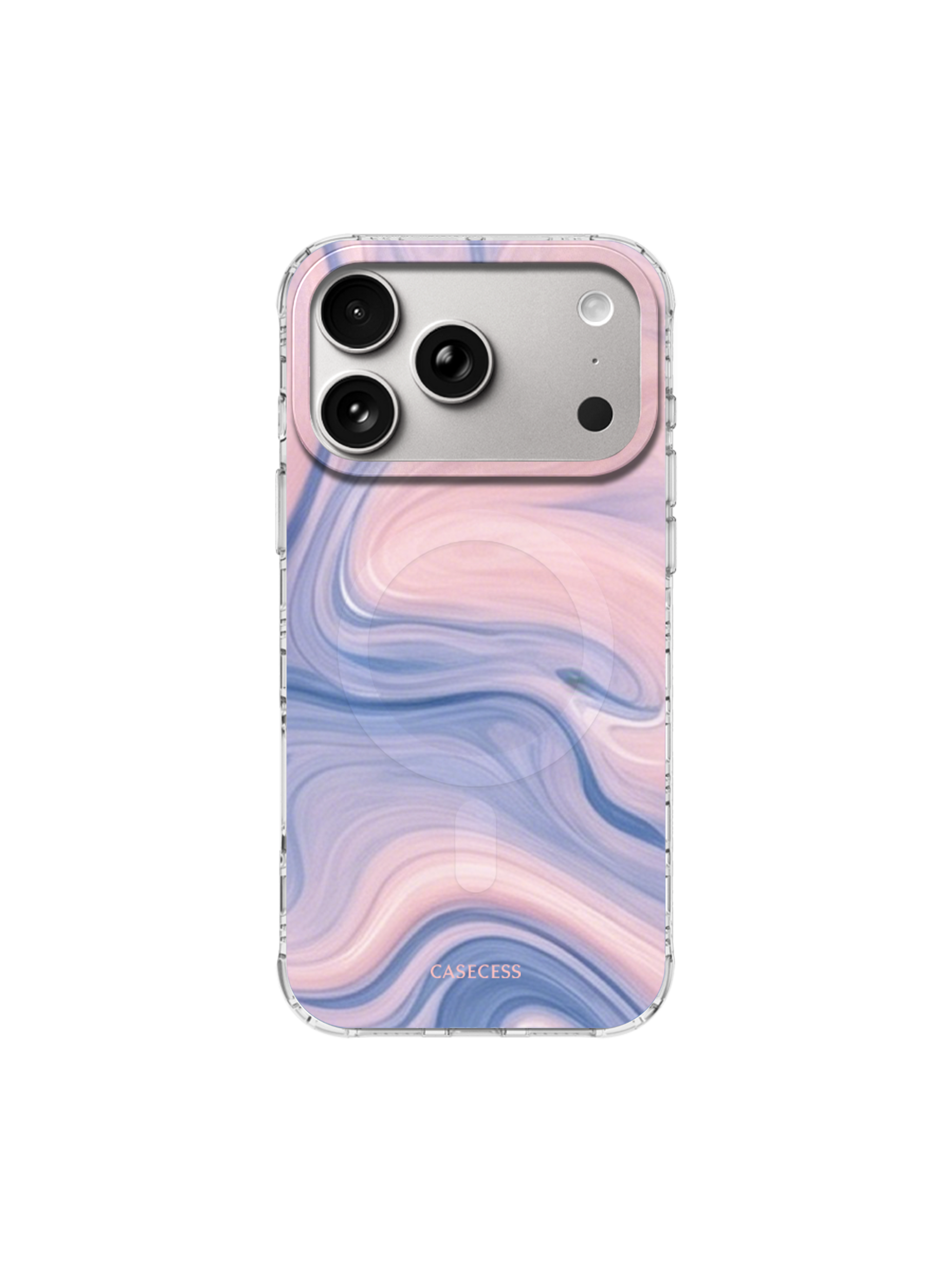 Moonflow Marble Iridescent Mirror Case MagSafe Compatible 