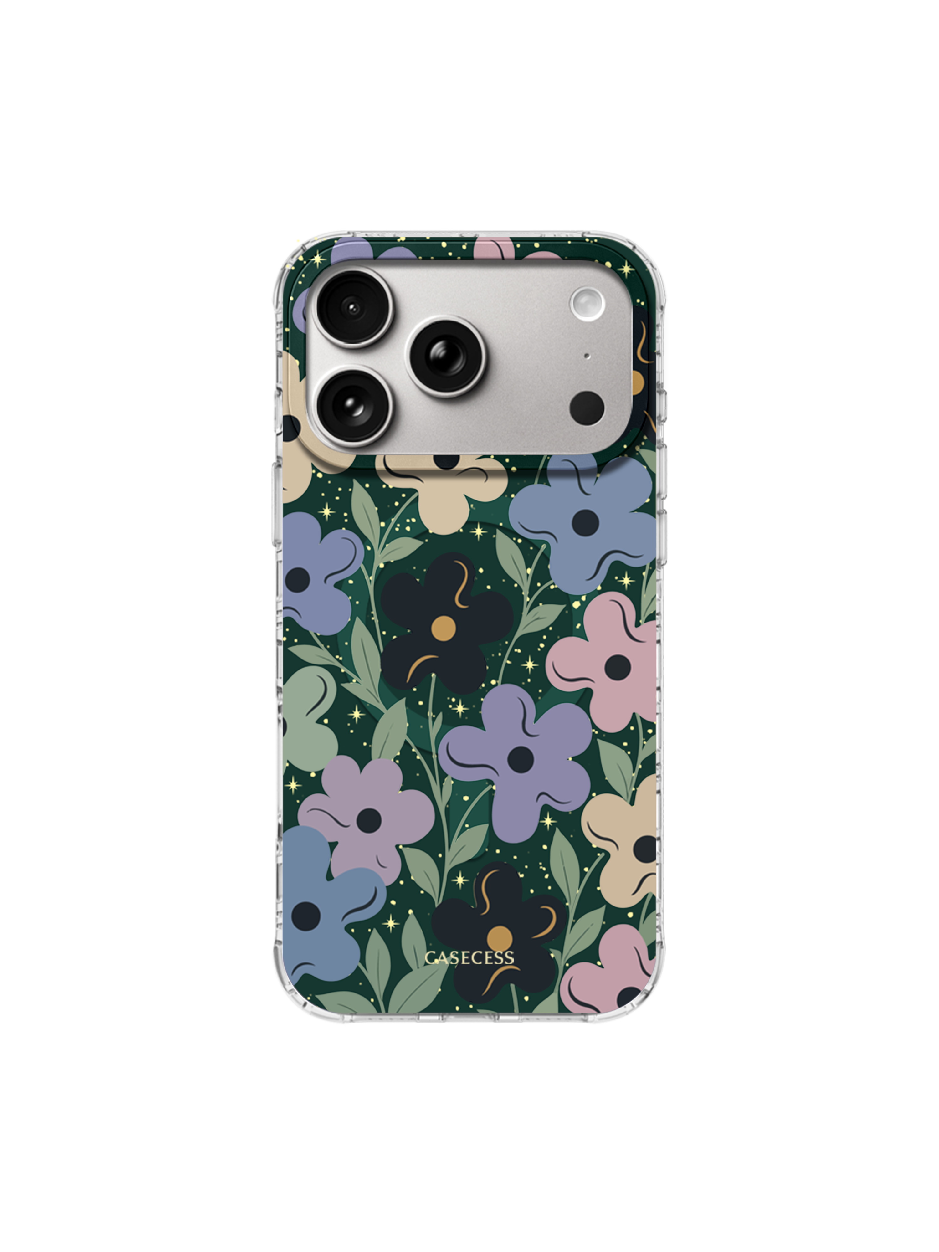 Moonvine Garden Iridescent Mirror Case – MagSafe Compatible