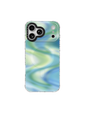 Cloud Drift – Ocean Current Iridescent Mirror Case MagSafe Compatible 