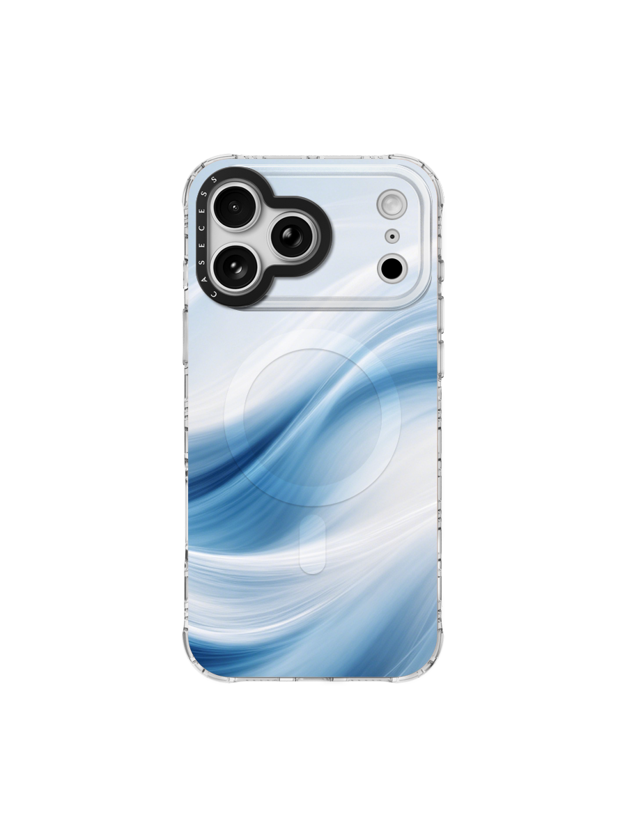 Cloud Drift – Morning Tide Iridescent Mirror Case MagSafe Compatible 