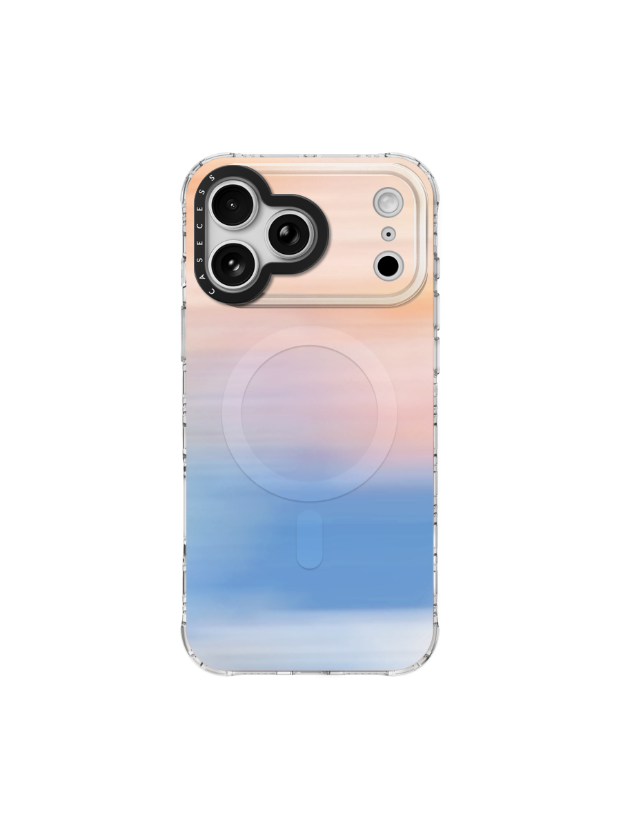 Color Drift – Blush Sky Iridescent Mirror Case MagSafe Compatible 